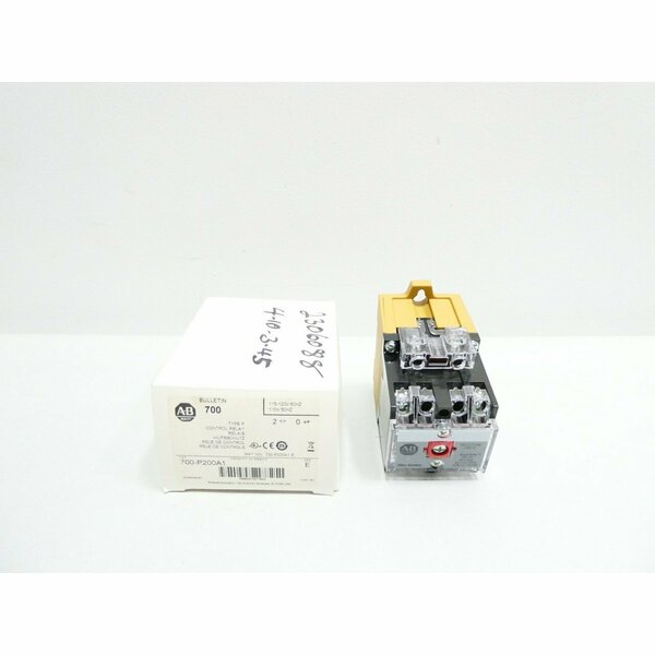 Allen Bradley 115-120V-AC CONTROL RELAY 700-P200A1